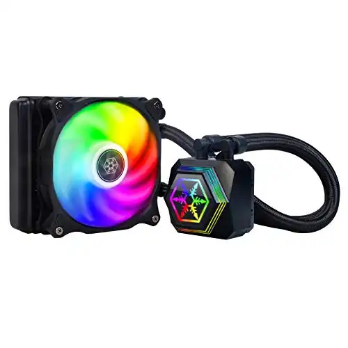 SilverStone Permafrost 120mm AIO CPU Liquid Cooler