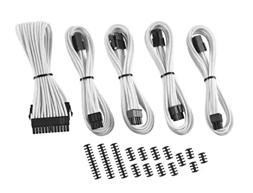 CableMod Classic ModMesh Cable Extension Kit, White