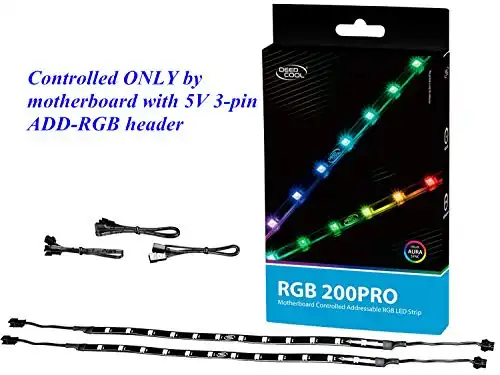 Deepcool RGB 200 Pro Addressable RGB LED Strips
