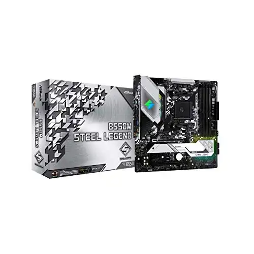 ASRock B550M Steel Legend AMD AM4 Motherboard