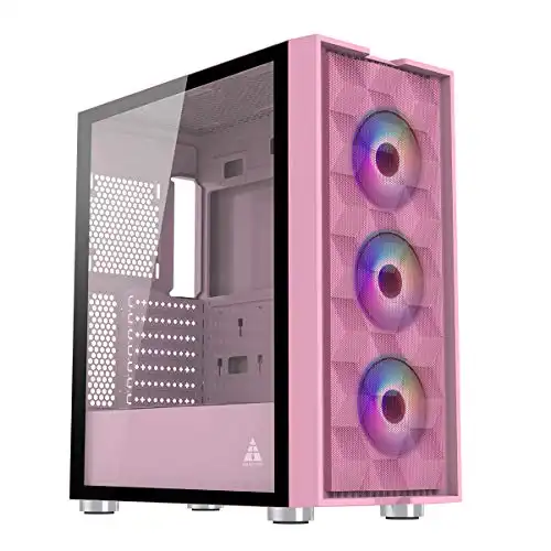 Golden Field Mage Gaming Computer Case