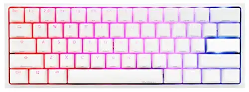 Ducky One 2 Mini Pure White Mechanical Keyboard