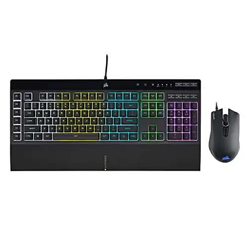 Corsair K55 RGB PRO + Harpoon RGB PRO Gaming Bundle