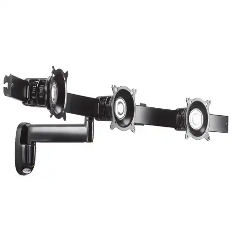 Chief Triple Horizontal Monitor Arm Wall Mount