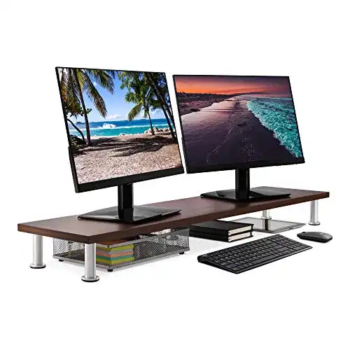 Bamboo Monitor Riser