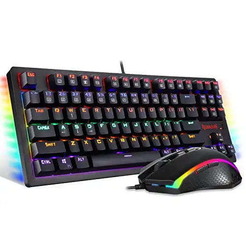 Redragon S113 Mechanical Gaming Keyboard and Mouse