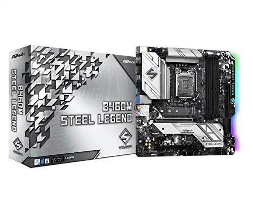ASROCK B460M Steel Legend LGA 1200 Motherboard