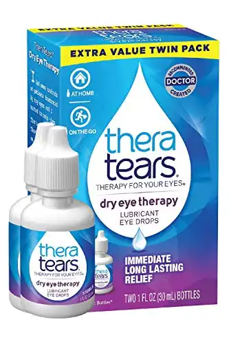 TheraTears Eye Drops for Dry Eyes, Twin Pack