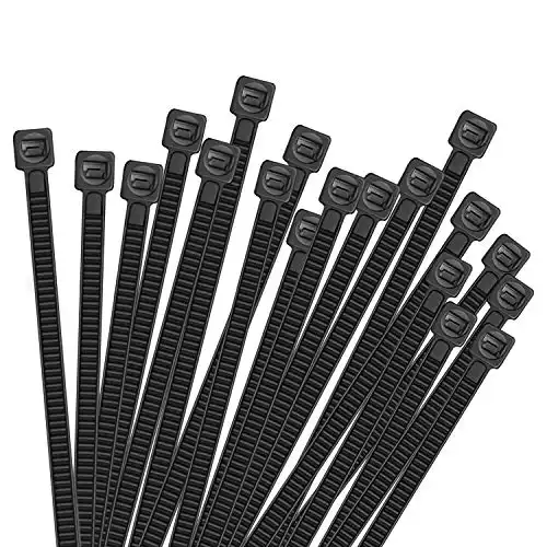 TEVADO 100 Pack Cable Zip Ties Heavy Duty 12 Inch