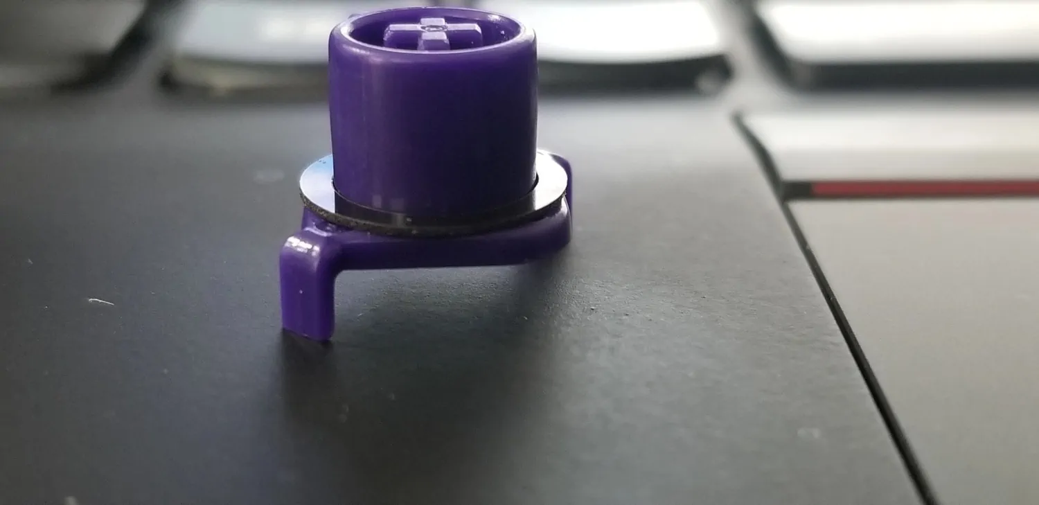 Silenced topre switch