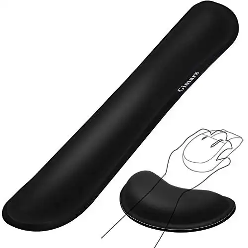 Gimars Keyboard and Mouse Wrist Rest