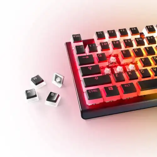 SteelSeries Prismcaps Double Shot Pudding-Style Keycaps