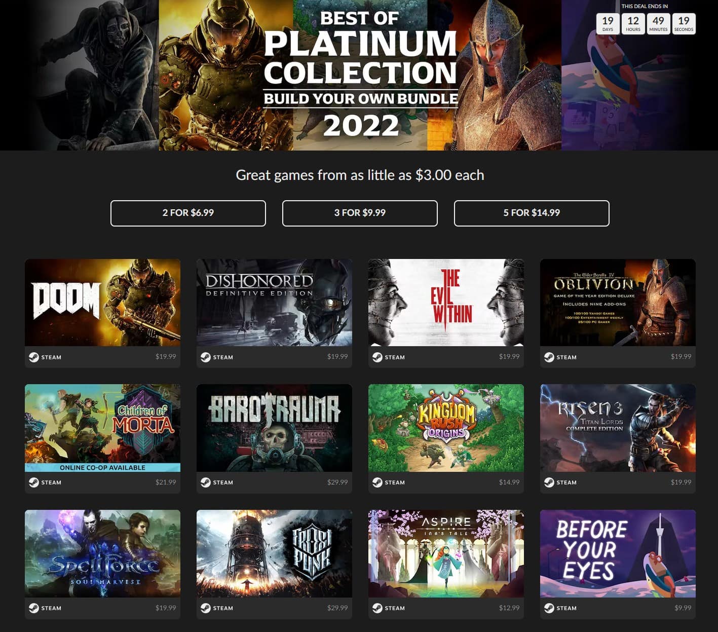 Fanatical Best of Platinum Collection 2022