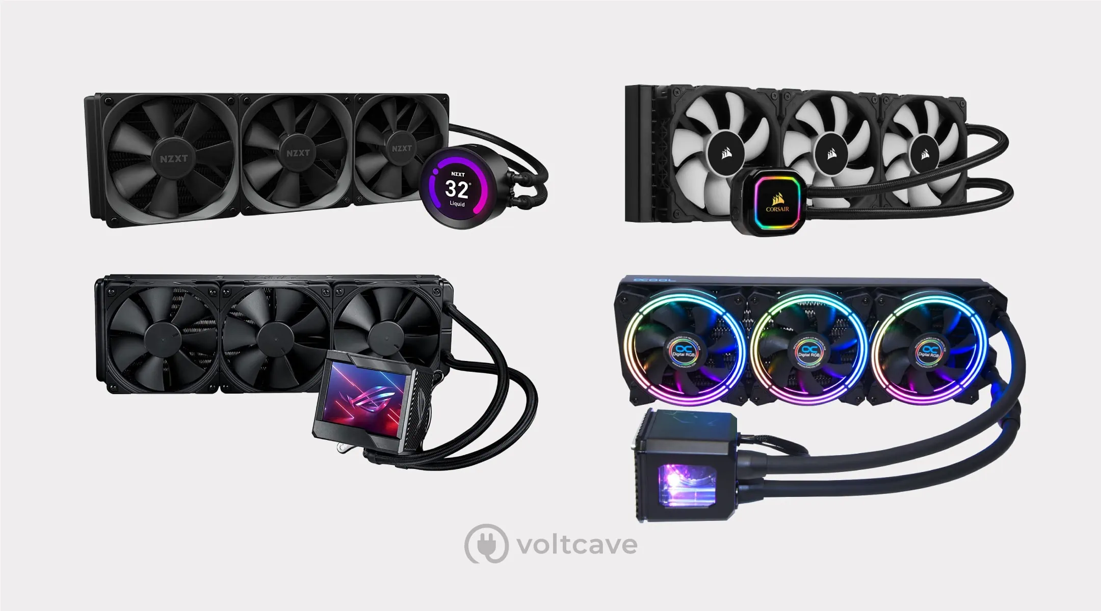 360mm AIO coolers