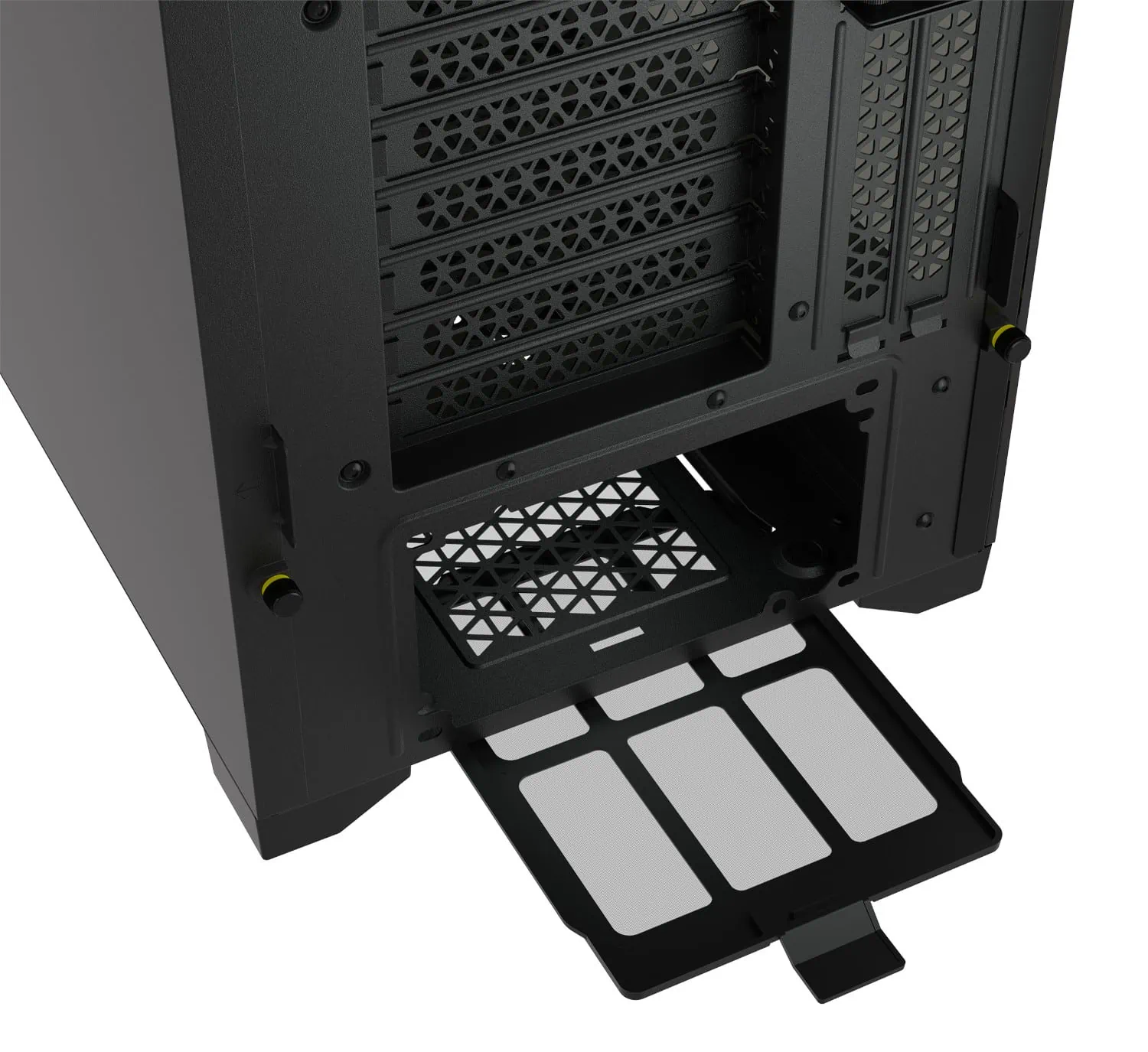 Corsair 5000D PSU area