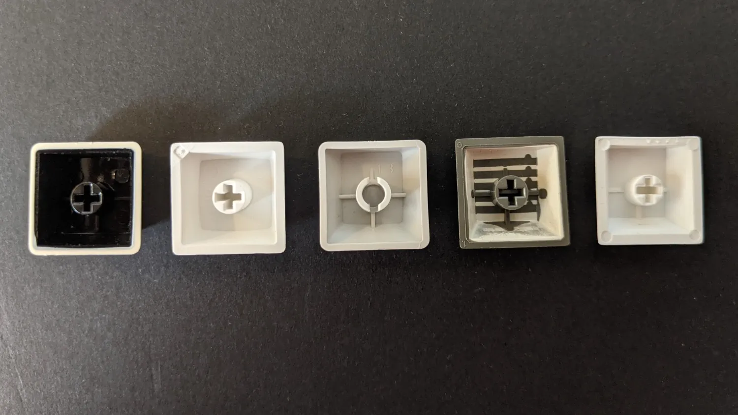 Keycap thicknesses