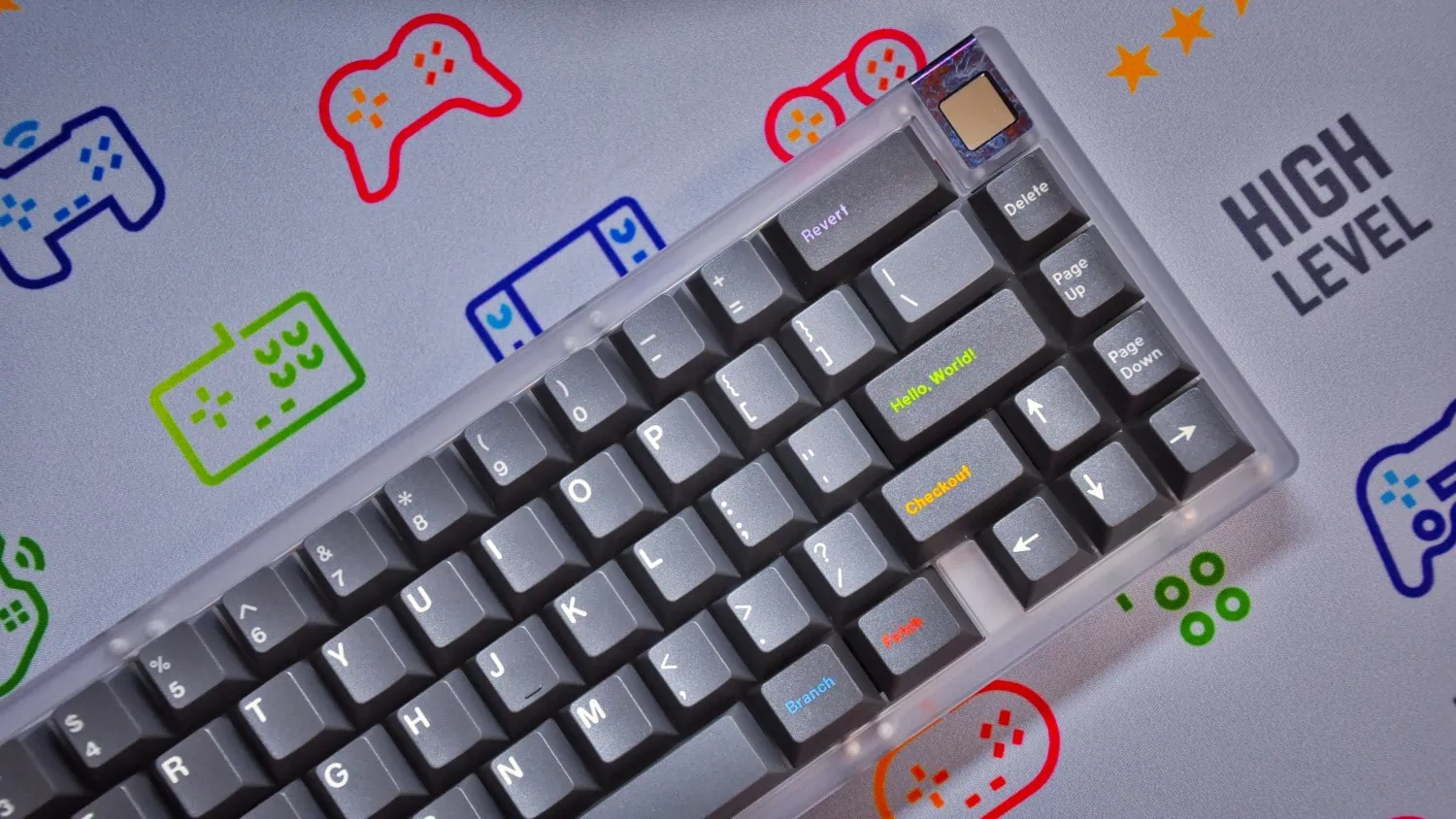 Custom 65% keyboard in ANSI