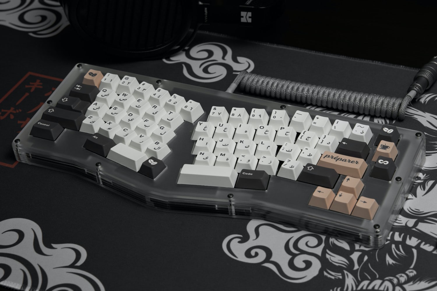 Alice layout keyboard