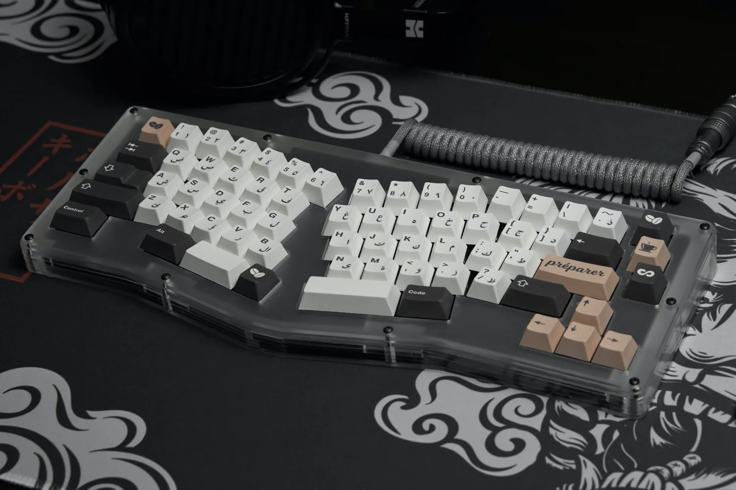 Alice layout keyboard
