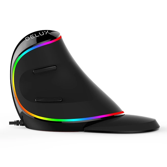 Delux Wired Ergonomic Mouse