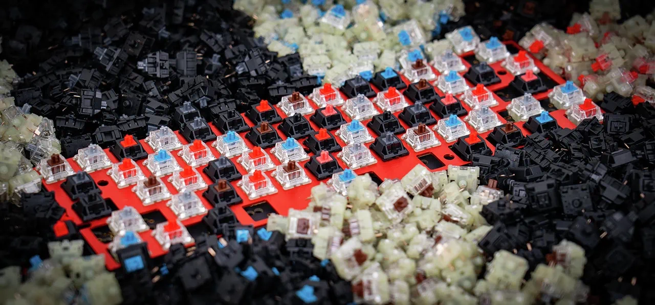 Cherry MX mechanical switches