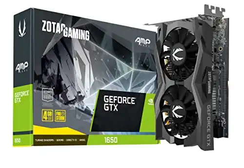 Zotac GeForce GTX 1650 Amp Core 4GB GDDR6 Gaming Graphics Card