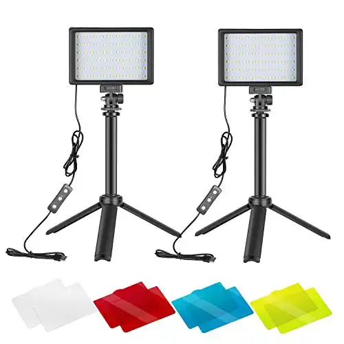 Neeweer Dimmable 5600K LED Video Light
