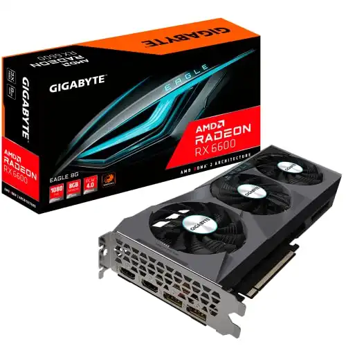 Gigabyte Radeon RX 6600 Eagle 8G Graphics Card