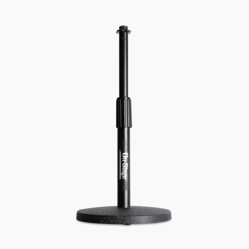 Desktop microphone stand