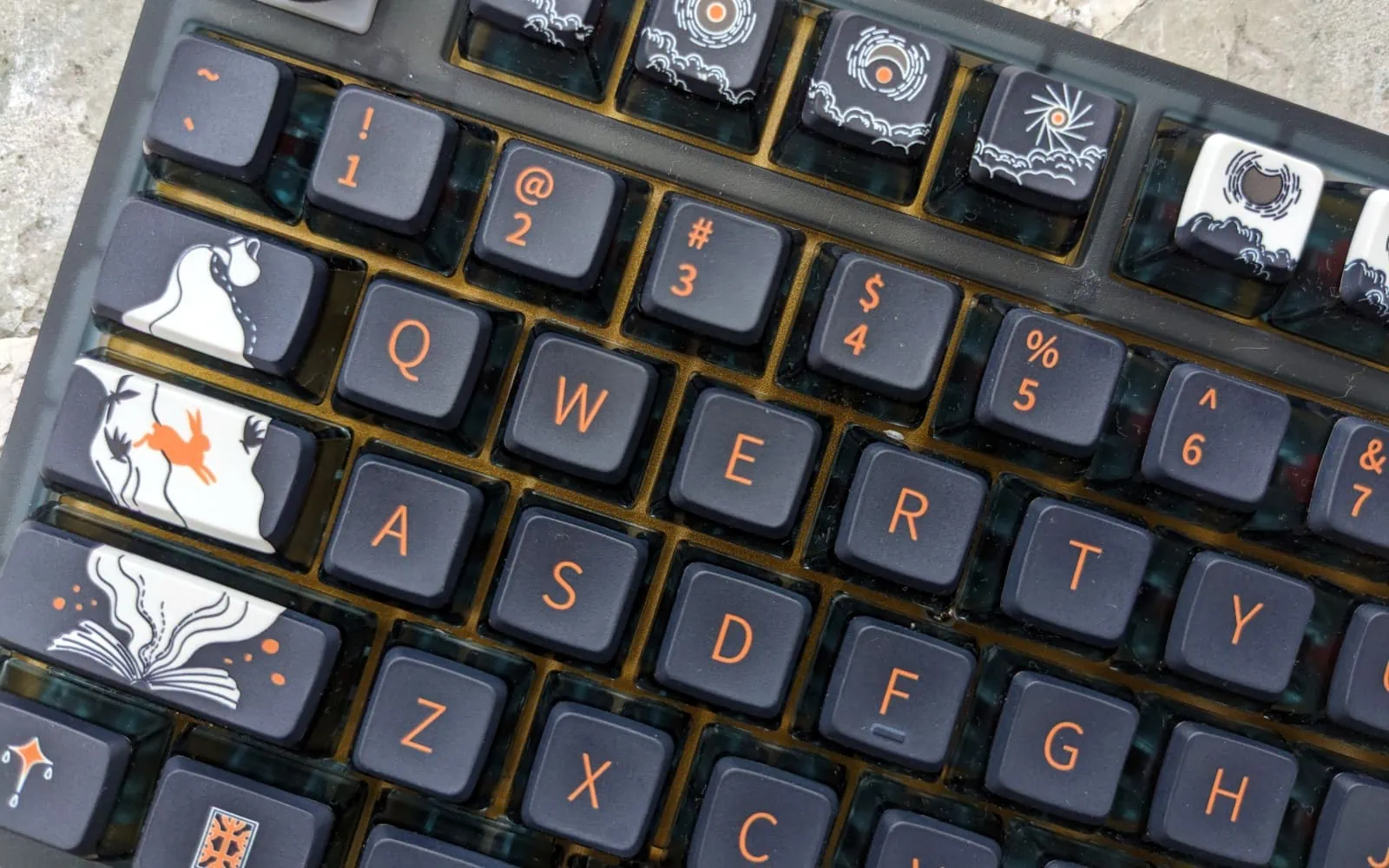 Skyloong GK980 keycaps