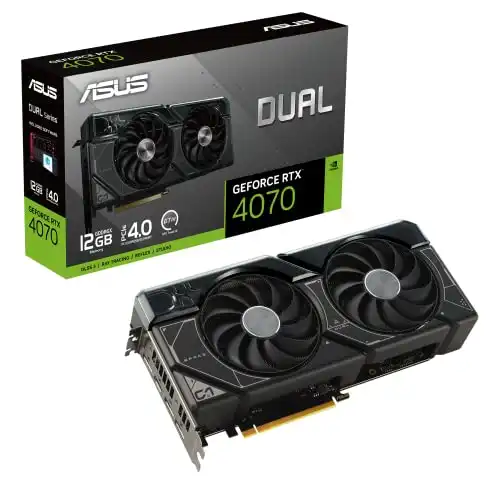ASUS Dual RTX 4070 Gaming Graphics Card