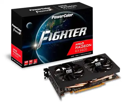 PowerColor Fighter AMD Radeon RX 6600 Graphics Card