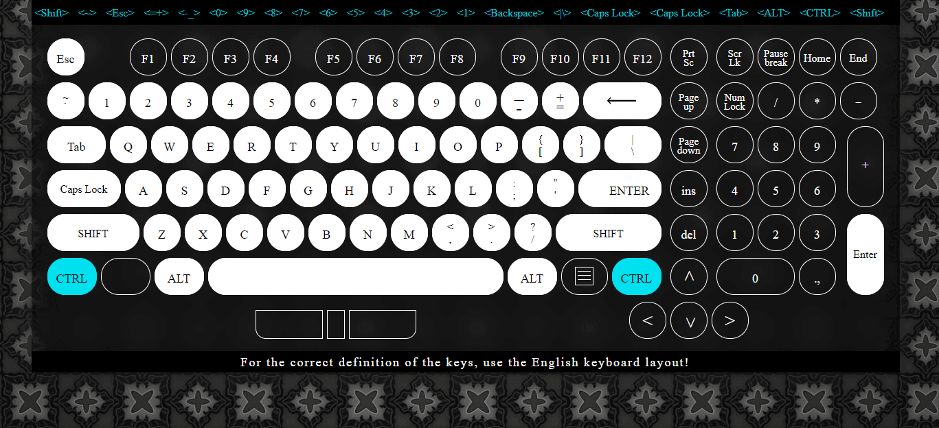 Keyboard tester