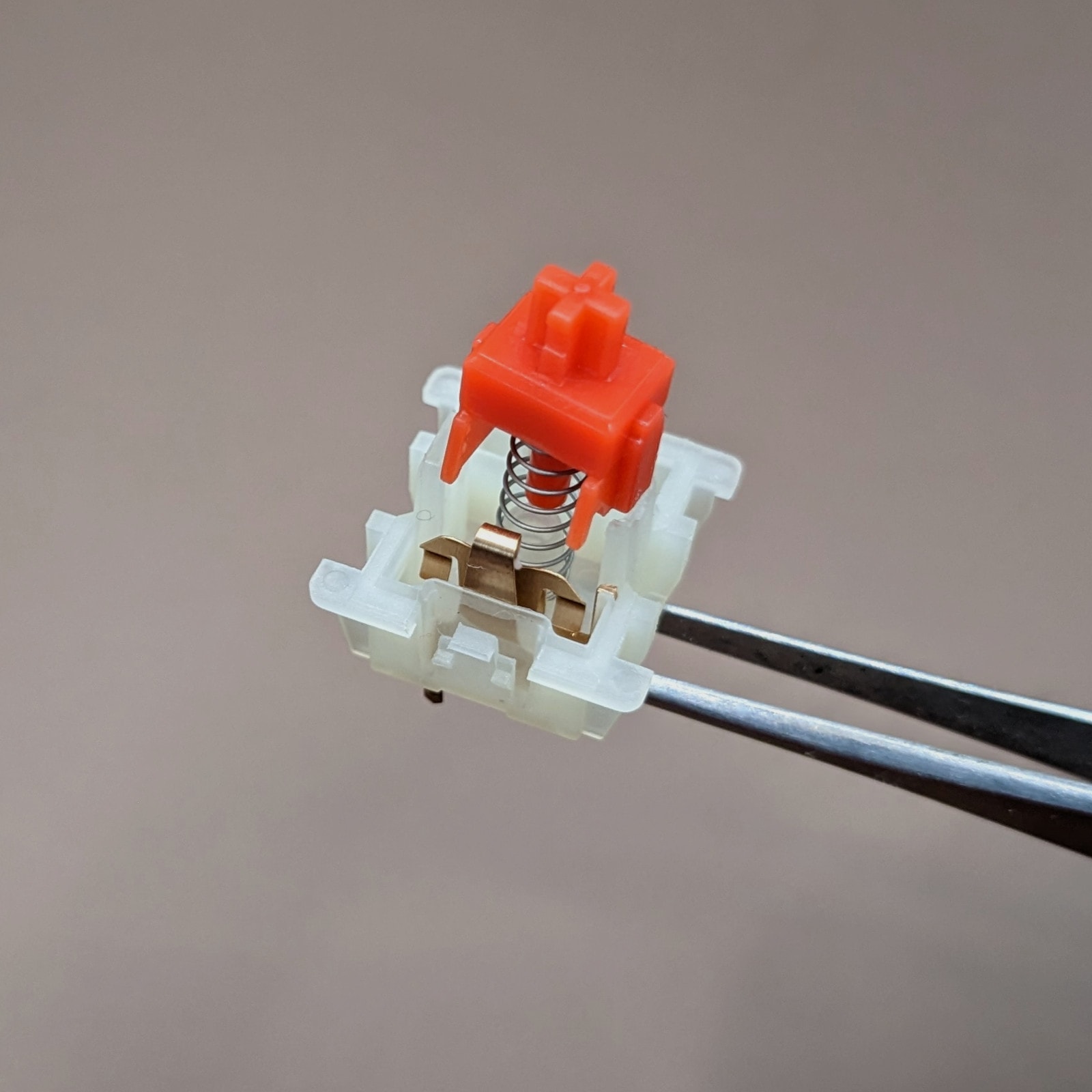 Reassembled mechanical keyboard switch