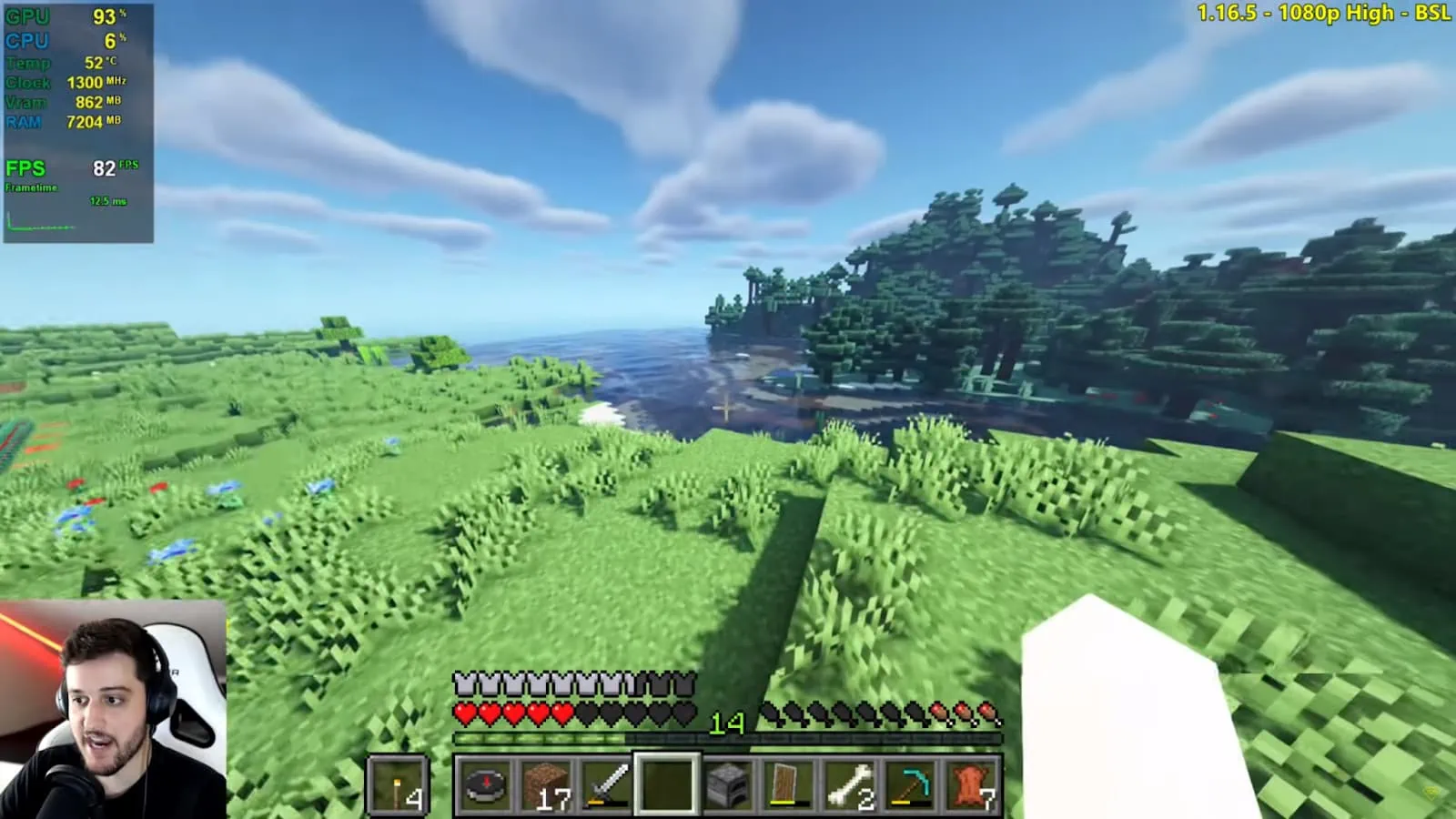 AMD Radeon RX 580 Minecraft performance