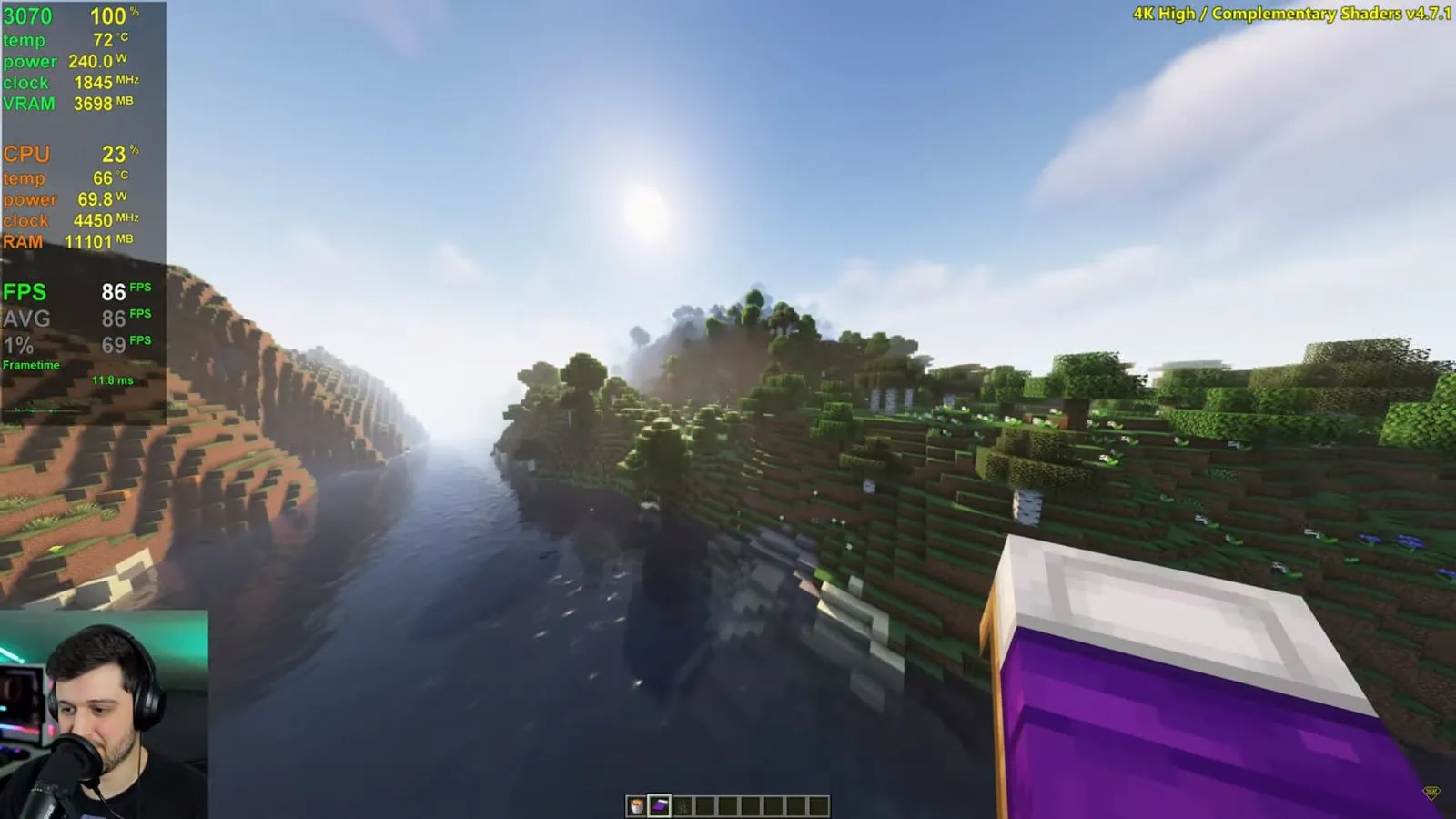 Nvidia GeForce RTX 4060 Ti Minecraft performance