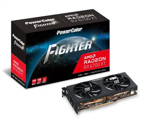PowerColor Fighter Radeon RX 6700 XT Graphics Card