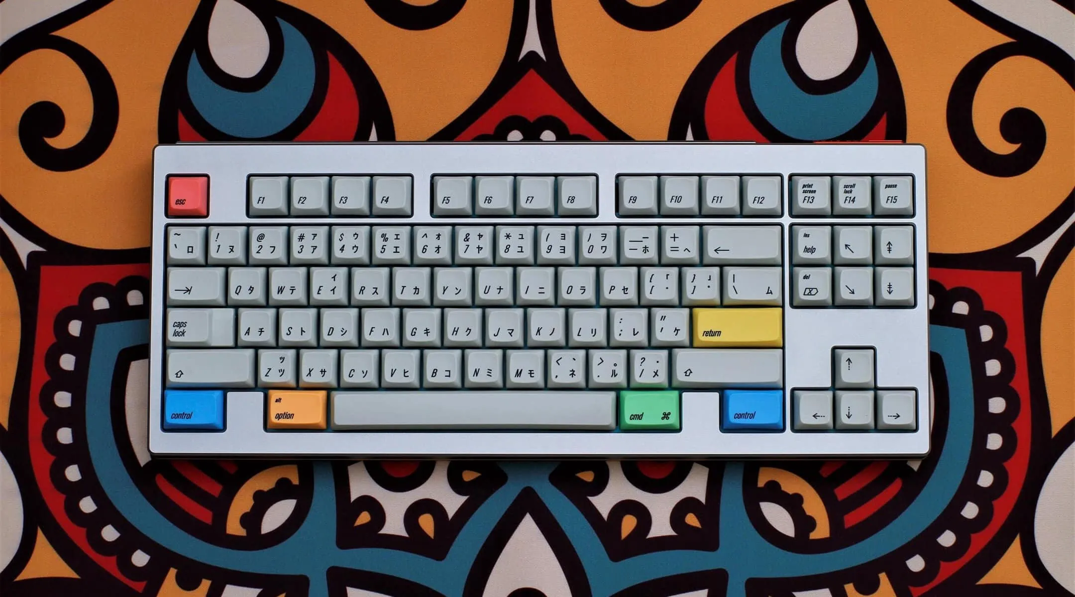 Modded mechanical keyboard