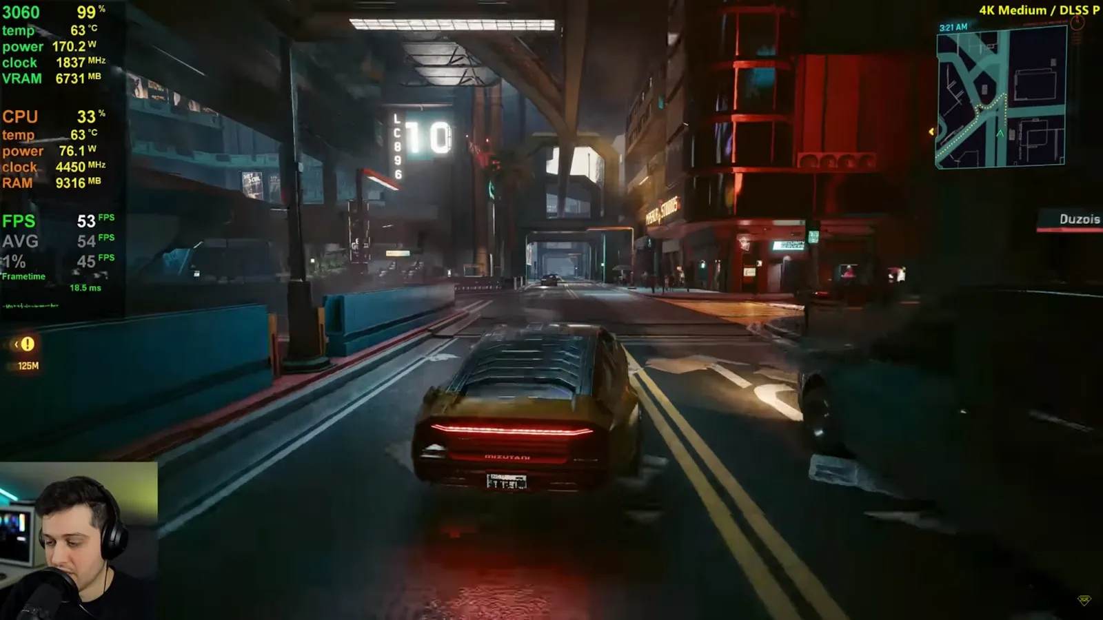 zWORMz Gaming RTX 3060 - Cyberpunk 2077