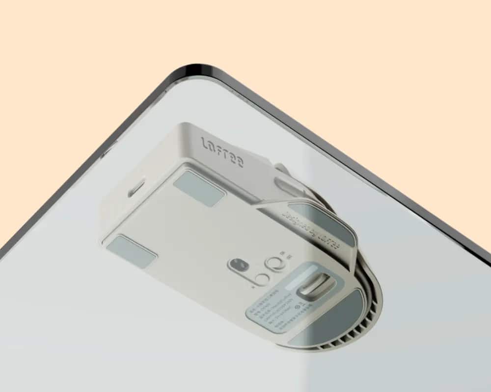 Lofree Touch mouse bottom