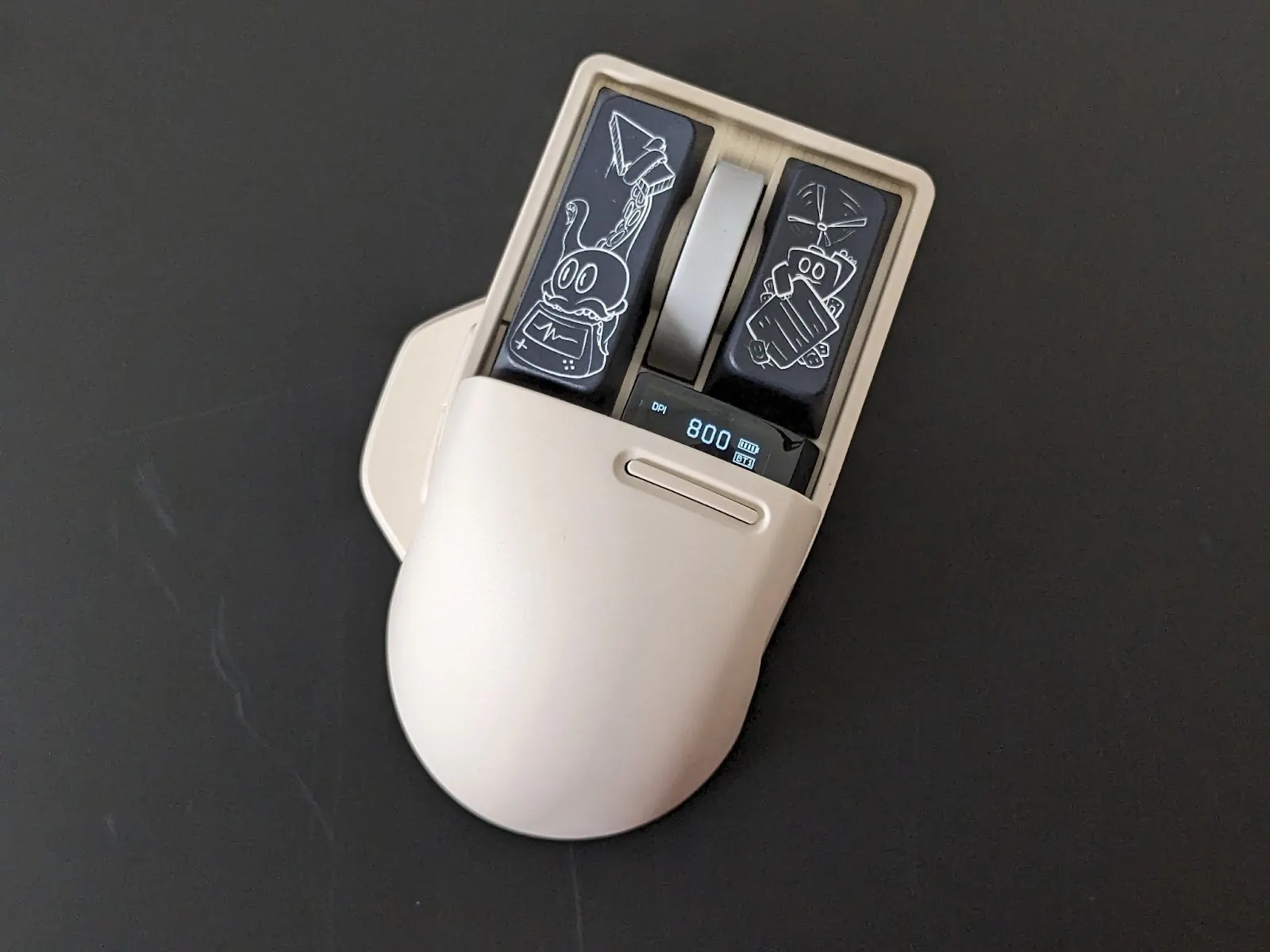 Lofree Touch mouse OLED display