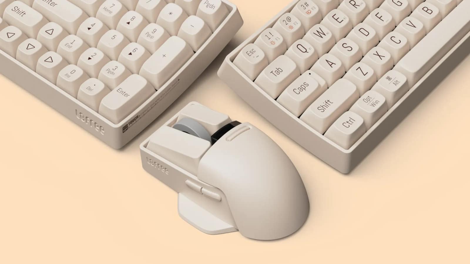 Lofree Touch mouse and keyboards