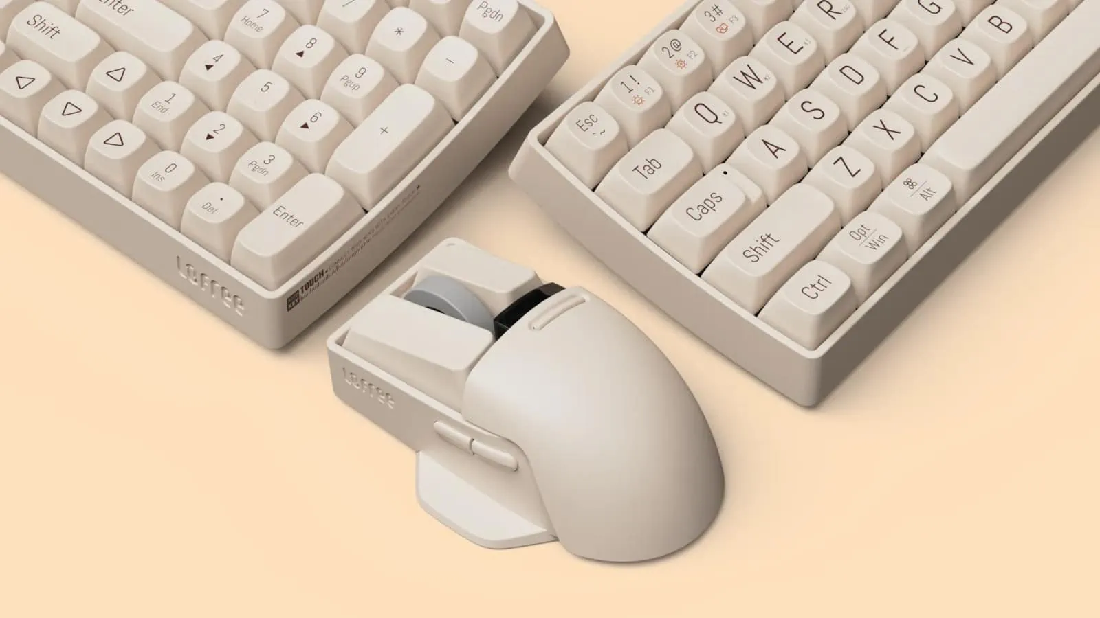 Lofree Touch mouse and keyboards